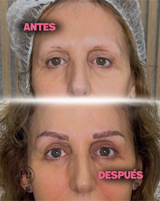 Cuando queda muy poquito pelo natural, realizar una micropigmentación de cejas requiere técnica, per