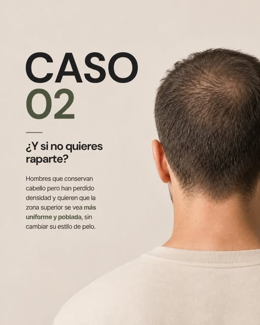 CASO 02 · ¿Y si no quiero raparme?

Esta es una de las preguntas que más me hacen los hombres que em