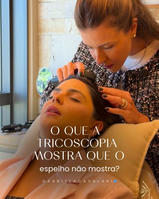 O que aparece na tela da tricoscopia que nenhum espelho mostra.

Este post tem caráter informativo e