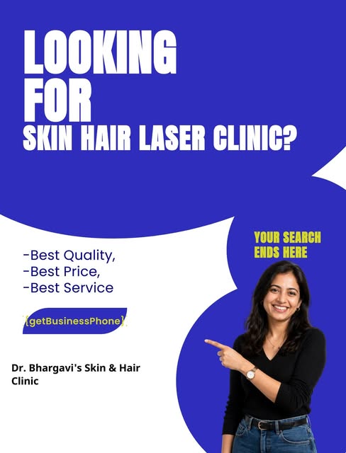 Dr. Bhargavi's Skin & Hair Clinic offers personalized skin and hair care solutions. Our top-rated sk