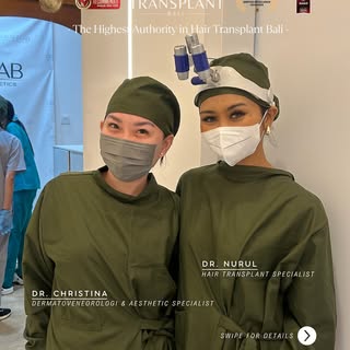 Meet the Experts Behind Hair Transplant Bali 👩‍⚕️👩‍⚕️
Where world-class expertise meets state-of-t
