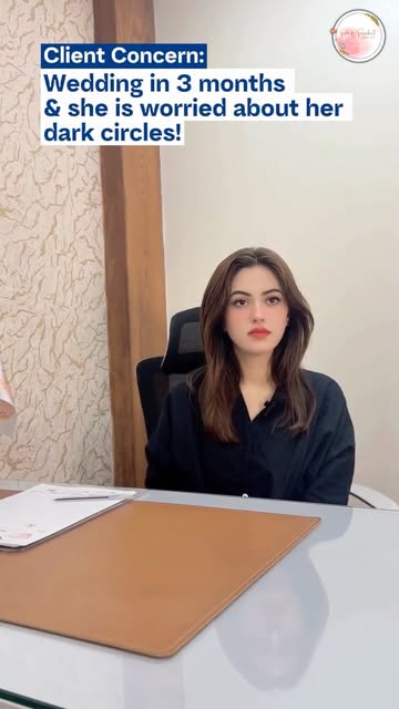 💗 Wedding in 3 months & worried about dark circles?
Dr. Laraib from Pink Perfect Clinic shares simp