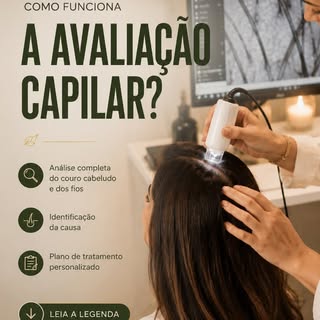 Antes de tratar, precisamos entender a causa.

Na nossa Avaliação Capilar, reservamos um momento par