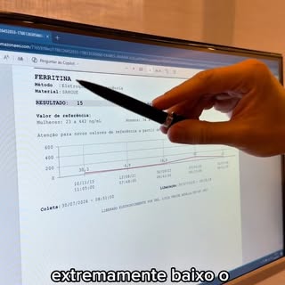 Queda de cabelo, cansaço e falta de disposição podem ter algo em comum: níveis baixos de ferritina.
