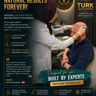 Precision today. Natural results forever. ✨
Meet Hans from Denmark 🇩🇰 — he trusted TURK HEALTH EXP