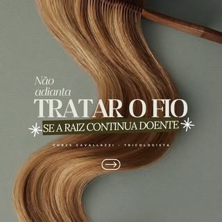 Não adianta cuidar apenas do comprimento se a origem do problema está no couro cabeludo.

Queda, ole