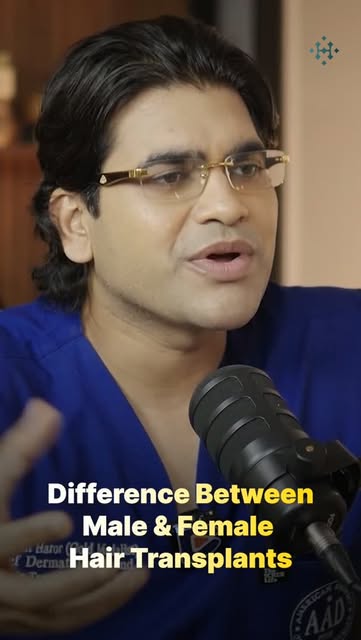 Male vs Female Hair Transplant — What’s the Difference? 👨‍🦱👩‍🦱

Dr. Navnit Haror explains why ha