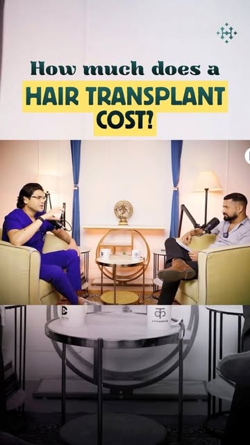 How much does a hair transplant cost? 💰

The cost isn't the same for everyone. Dr. Navnit Haror exp