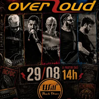 Sábado de muito Rock na @willrockstore

Neste próximo sábado, a @bandaoverloudoficial estará no palc