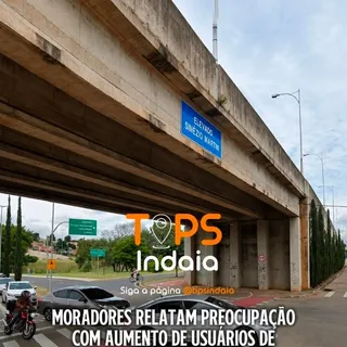MORADORES RELATAM PREOCUPAÇÃO COM AUMENTO DE USUÁRIOS DE DROGAS PRÓXIMO AO ELEVADO

Moradores de bai