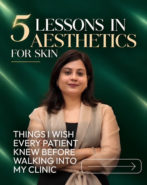 ✨ 5 Lessons in Aesthetics for Skin ✨

Healthy, radiant skin isn’t about doing more — it’s about doin