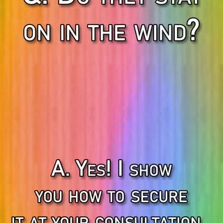 Q. Do Wigs stay on in the wind?

Create Your Crown Today
Schedule Your Consultation
325-656-7085

IG