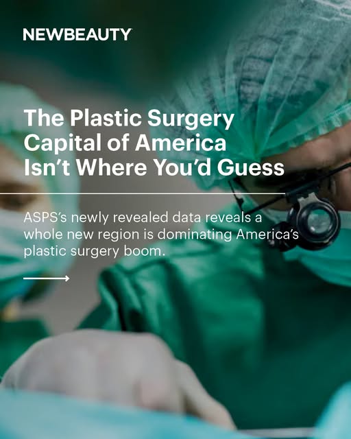 Ask most people to guess the plastic surgery capital of the U.S., and Beverly Hills, Miami, or Manha