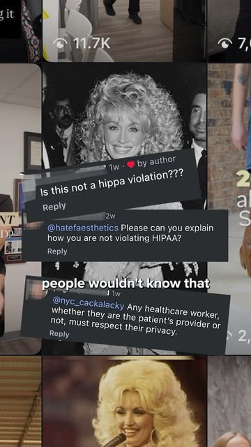 We had a lot of questions and comments on our latest Dolly Parton video. Dr. Hatef addresses the que