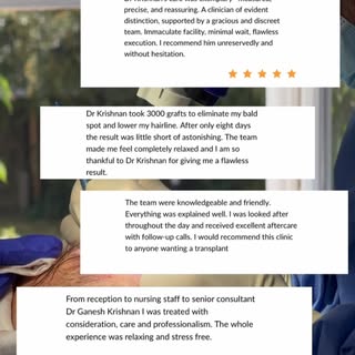 The greatest compliment we can receive is the trust of our patients.

Every review reflects a person