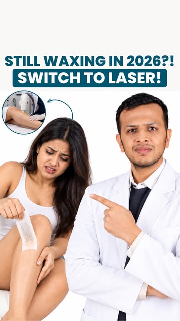 Shaving again and again… but the unwanted hair keeps coming back? 👀

What if you could reduce hair 