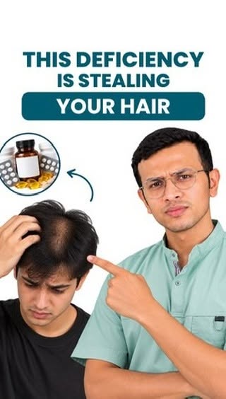 🚨 Hair Fall Won’t Stop? It May Not Be Your Shampoo!

Sometimes, hair fall can be linked to nutritio
