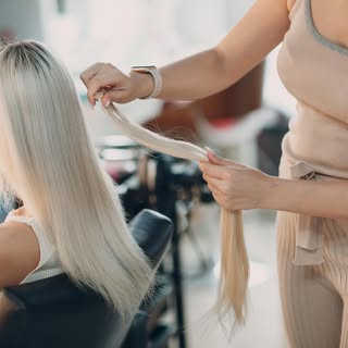 Hair Builders natural hair extensions and toppers give thinning hair the volume and style it needs. 