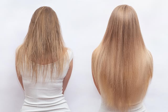Thinning at the crown? A natural hair topper from Hair Builders in Williston, Vermont, creates seaml