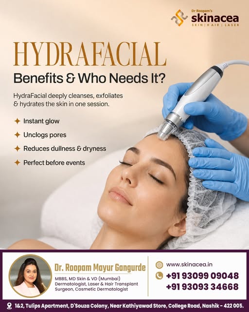Need a fresh, hydrated glow? ✨

HydraFacial combines cleansing, exfoliation and hydration in a singl