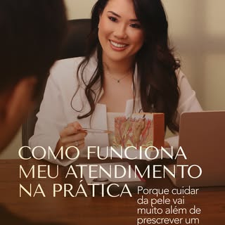 Você percebe quando a consulta é feita com atenção. E isso muda tudo.

Eu começo ouvindo, entendendo