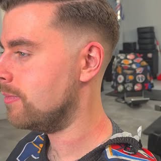 Mid-Fade with a natural part 🔥🔥 
156 Victoria st | Kamloops 📍
Book with us today using the link o