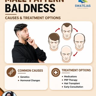 💇‍♂️ Male Pattern Baldness: Early Care Makes a Difference

Noticing a receding hairline or increase