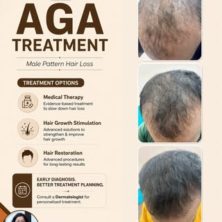 💇‍♂️✨ AGA Treatment for Male Pattern Hair Loss ✨

Noticing a receding hairline, thinning crown, or 