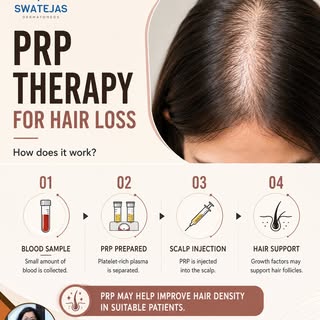✨ PRP Therapy for Hair Loss ✨

Struggling with hair thinning or reduced hair density? PRP (Platelet-