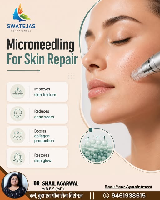 ✨ Microneedling for Skin Repair ✨

Ready to improve your skin texture and bring back a healthy-looki