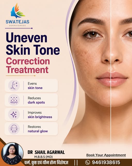 ✨ Uneven Skin Tone? Let Your Skin Glow Again! ✨

Uneven skin tone, dark spots, and dull-looking skin