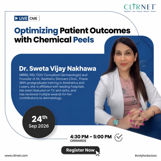 Join us for an insightful academic session focused on evidence-based approaches, practical clinical 