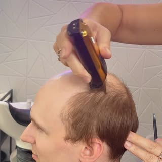 Toupee of the day!#slcutah #hairlosssolutions #toupeequeen