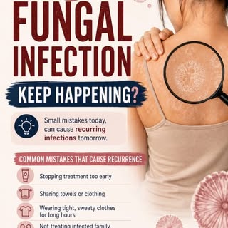 Persistent itching, redness, peeling skin, or a rash? It could be a fungal infection. Ignoring it or