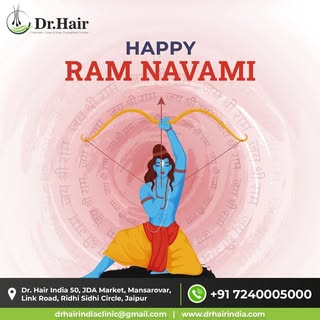 On the auspicious day of Ram Navami, may Lord Rama bless you with success, happiness, and peace. 
Ha