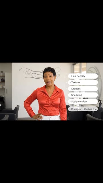 MENOPAUSE HAIR

MENOPAUSE CAN CHANGE YOUR HAIR!

* hair density
* texture
* dryness
* shedding
* sca