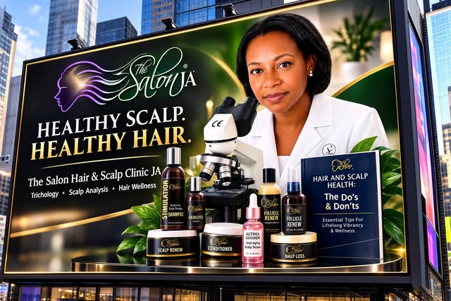 HEALTHY SCALP. HEALTHY HAIR. 

Your hair journey starts at the root! 

At The Salon Hair & Scalp Cli