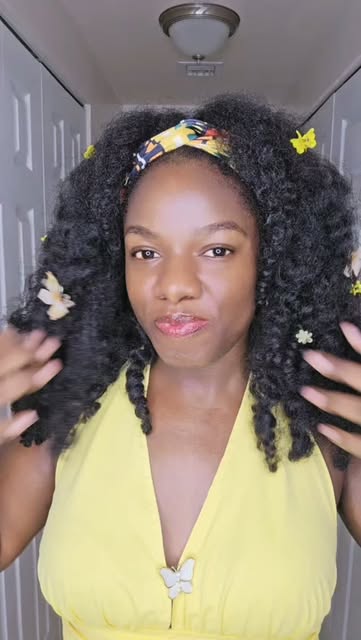 I call it the poodle puff

Jovette at New Growth Naturals did her big one with this hairstyle ,

Boo