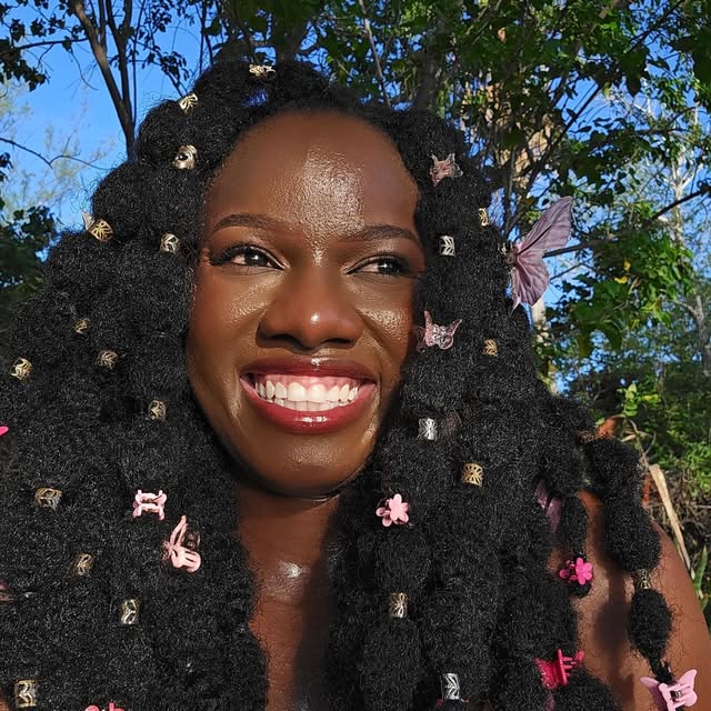 A gorgeous protective style is nothing without a healthy foundation underneath. Behind this fun, but