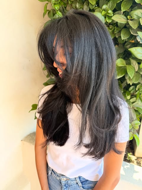 Nothing dramatic, just some really good hair 🤩