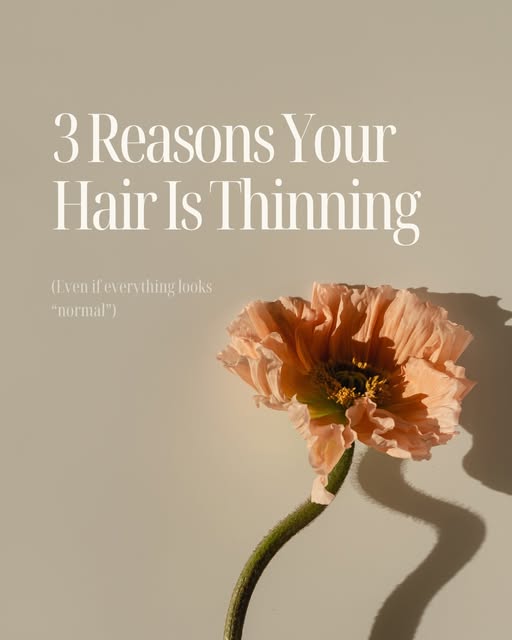 Hair loss isn’t random… and it’s not always genetic.

Most of the clients I see have already been to