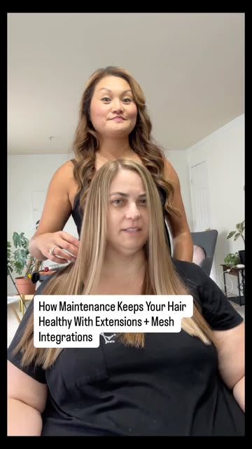 Will mesh integration or extensions damage your hair? No. 

Here’s why: every install comes with a m