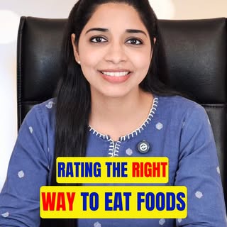 Rating the right way to eat foods✅ || My honest take👩‍⚕️✅

📞 Book online or walk-in consultation n