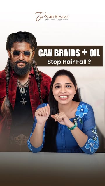 Can oiling and braiding really stop hair fall and make hair stronger — or is that just a myth? 👀

N