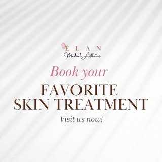 This is your sign to finally book that skin treatment you’ve been thinking about ✨

Visit ÉLAN Medic