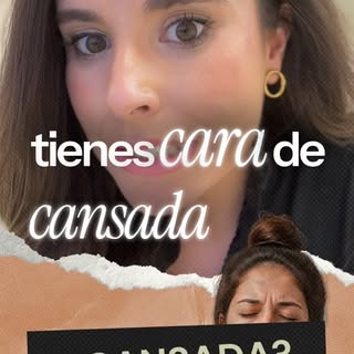 ¿Cara de cansada? No siempre es falta de sueño. Hoy hablamos sobre por qué muchas mujeres sienten qu