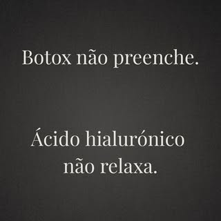 Botox e ácido hialurónico são muitas vezes confundidos.
Mas têm funções distintas. E complementares.