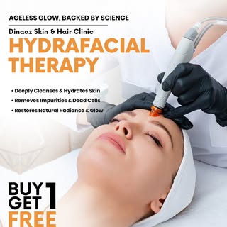 Dull skin? Dinaaz has the fix 💧
One Hydra Facial and you’ll see the difference!

👉 Book your slot 