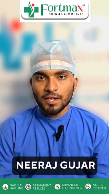 A fresh start for a fuller tomorrow. ✨🌱 Hair transplant surgery done—now it’s time to trust the pro