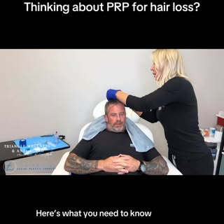 PRP + Exosomes for Hair Restoration ✨
Healthy hair starts at the follicle.
PRP hair restoration uses